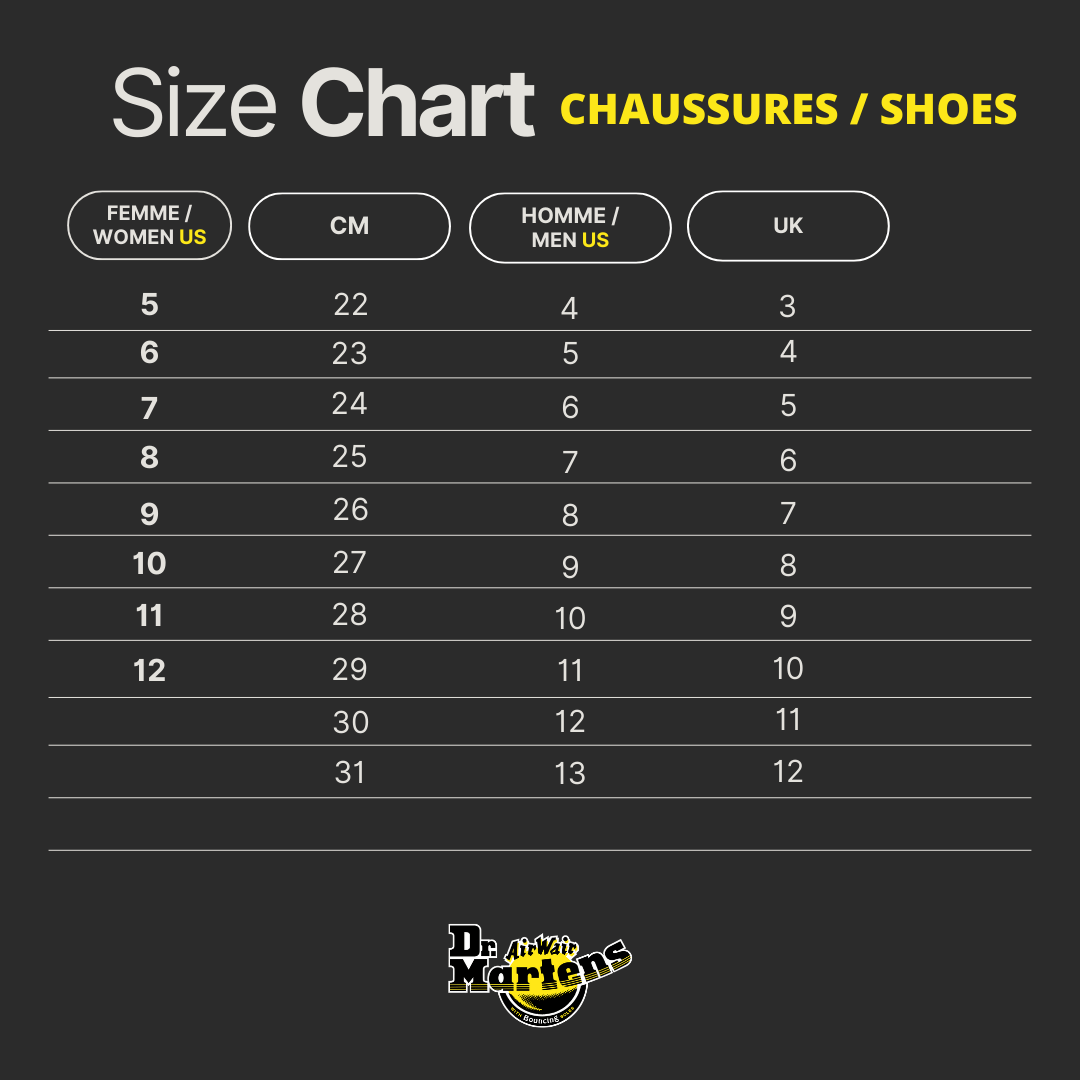CHAUSSURES AUDRICK NAPPA PLATFORM NOIR, DR.MARTENS - DM2 SHOP