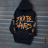HOOD UNISEXE SKATE SAVES NOIR, TEASPOON - DM2 SHOP