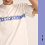 T - SHIRT HOMME SLIDER BLANC, RHYTHM - DM2 SHOP