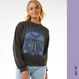 CREWNECK RIP CURL FEMME SLOW DOWN NOIR - DM2 SHOP
