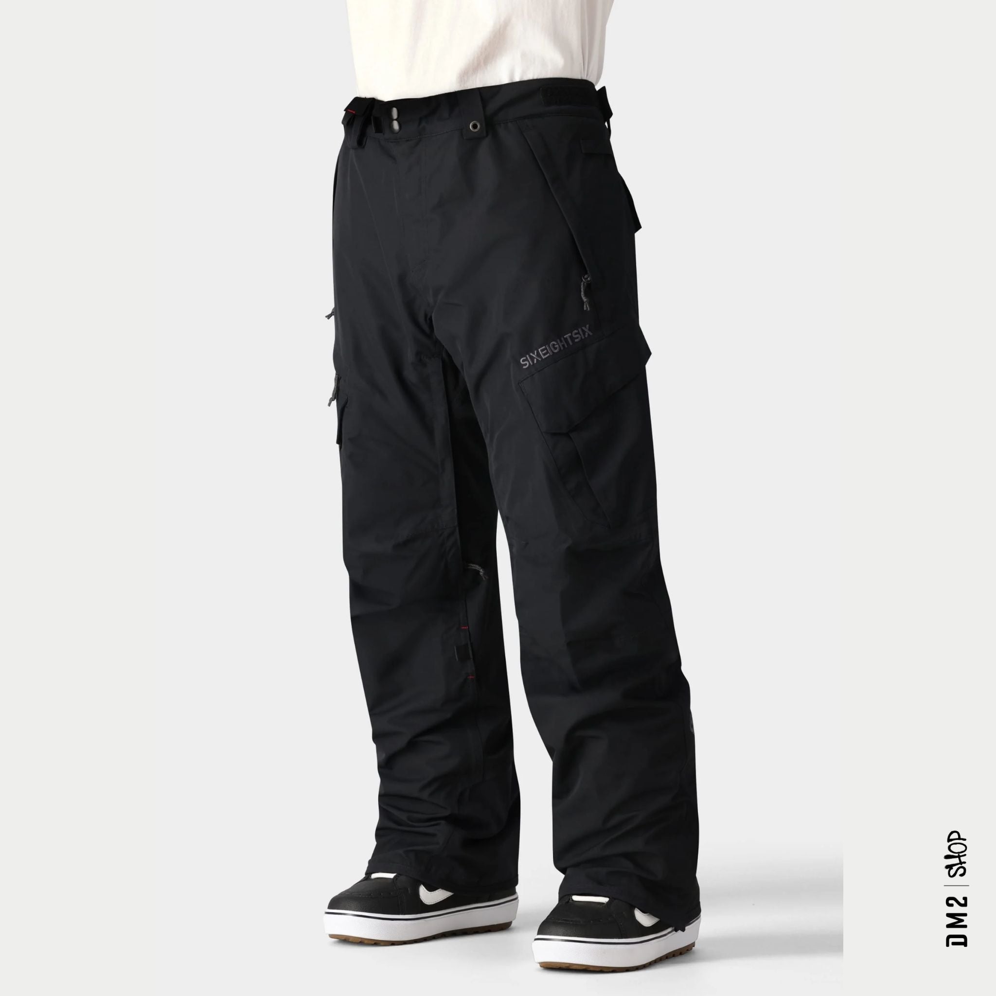 PANTALON SNOW 686 3 DANS 1 SMARTY NOIR - DM2 SHOP