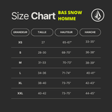 SALOPETTE SNOW - SKI HOMME V.CO SPARTA VOLCOM NOIR - DM2 SHOP