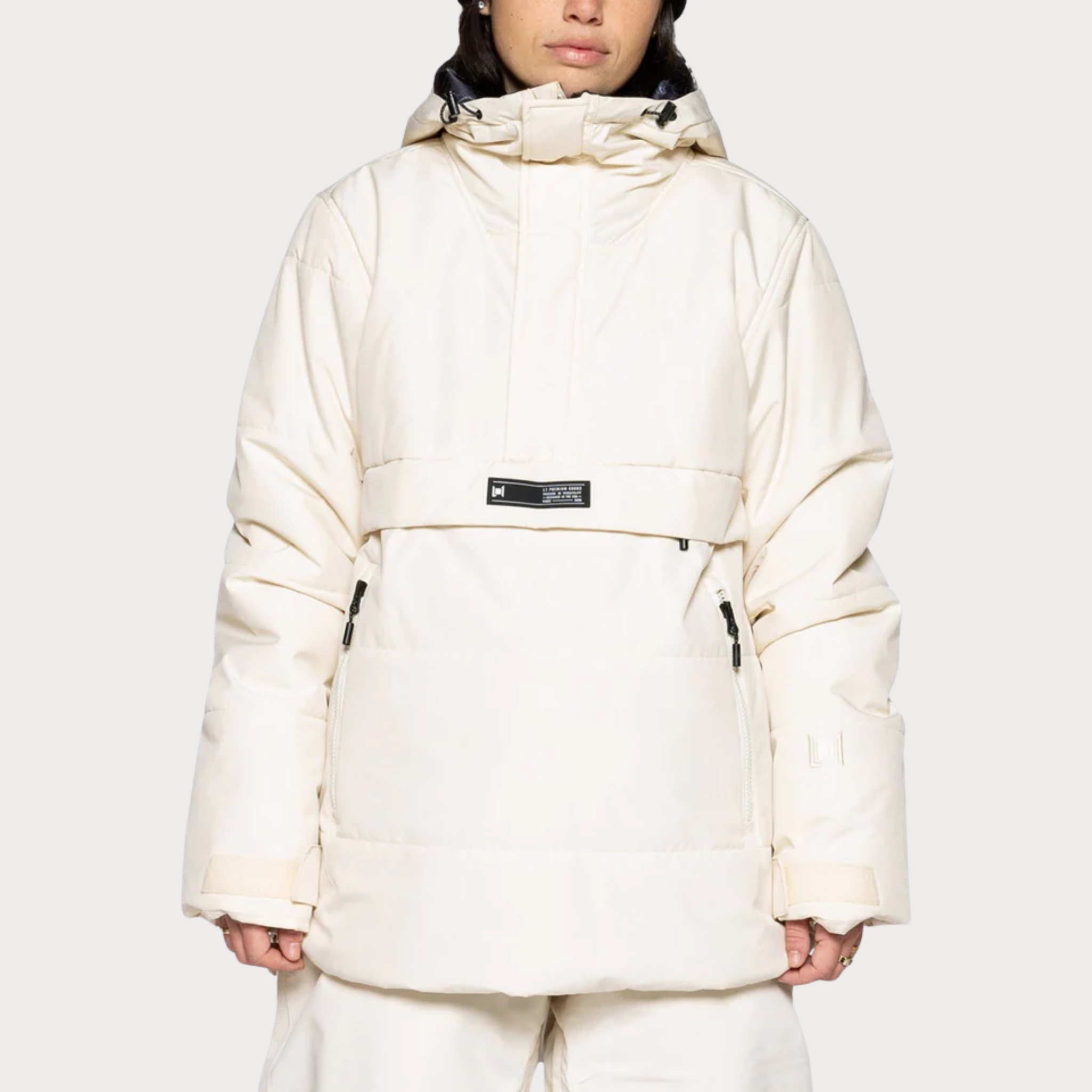 L1 SNOWBOARD - ANORAK ISOLÉ FEMME - CREAM