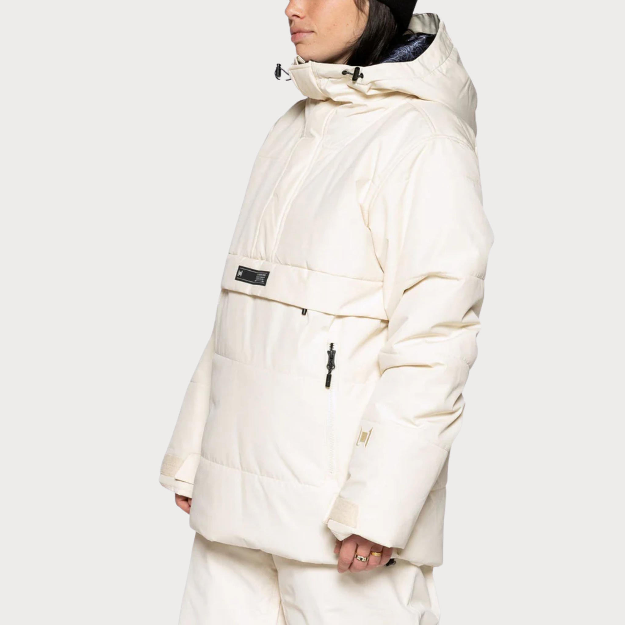 L1 SNOWBOARD - ANORAK ISOLÉ FEMME - CREAM