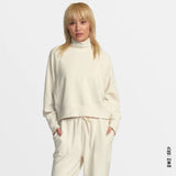 CHANDAIL GAUFRÉ SOFIE LATTÉ FEMME, RVCA - DM2 SHOP