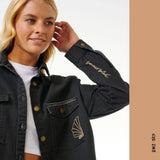 JEAN JACKET SOLEIL BRODÉ RIP CURL FEMME - DM2 SHOP