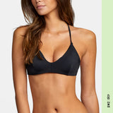 HAUT DE BIKINI SOLID CROSSBACK NOIR RVCA - DM2 SHOP