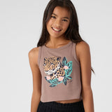 CAMISOLE FILLE CHEETAH TAUPE - DM2 SHOP