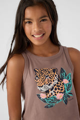 CAMISOLE FILLE CHEETAH TAUPE - DM2 SHOP