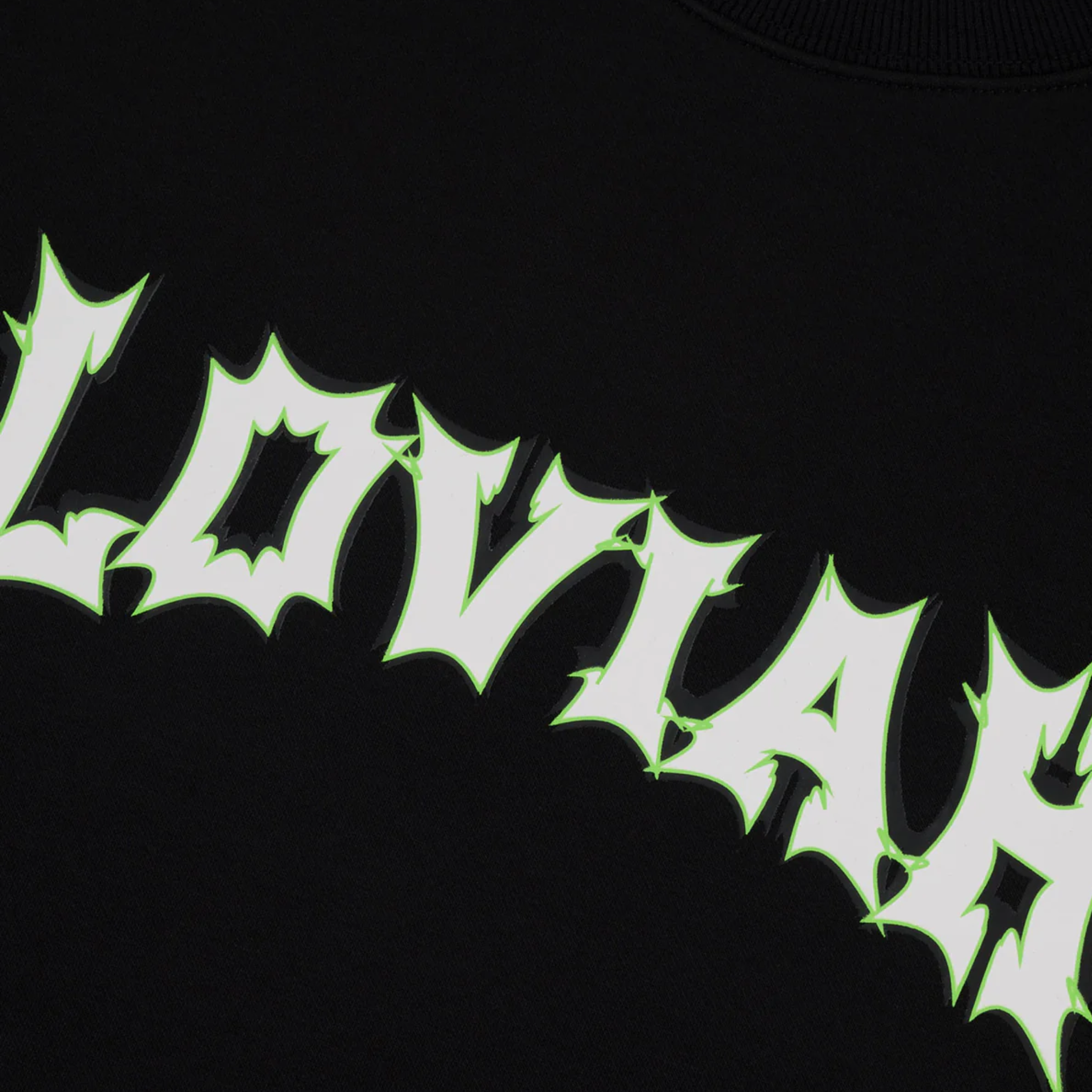 LOVIAH - SPIKY - NOIR - CREWNECK HOMME