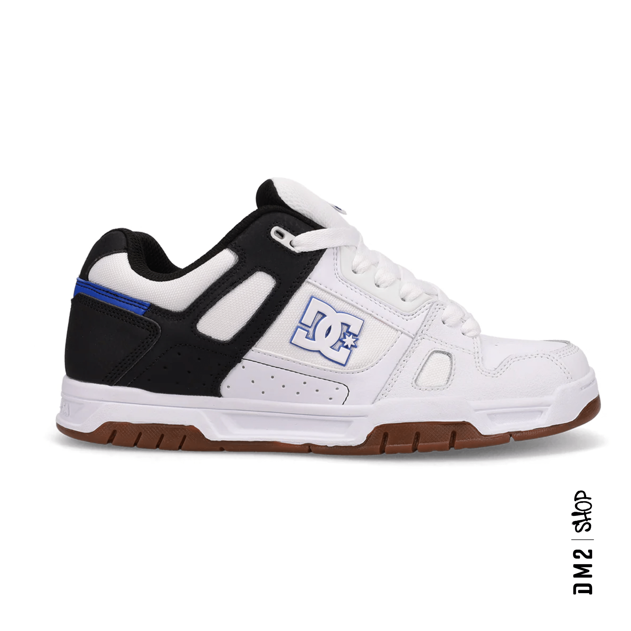 CHAUSSURES HOMME STAG BLANC BLEU, DC SHOES - DM2 SHOP