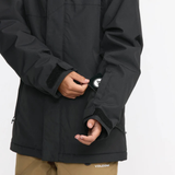 MANTEAU SNOW JUNIOR STONE.91 NOIR VOLCOM