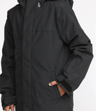 MANTEAU SNOW JUNIOR STONE.91 NOIR VOLCOM