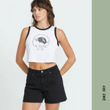 SHORT FEMME STONED BOYFRIEND NOIR, VOLCOM - DM2 SHOP