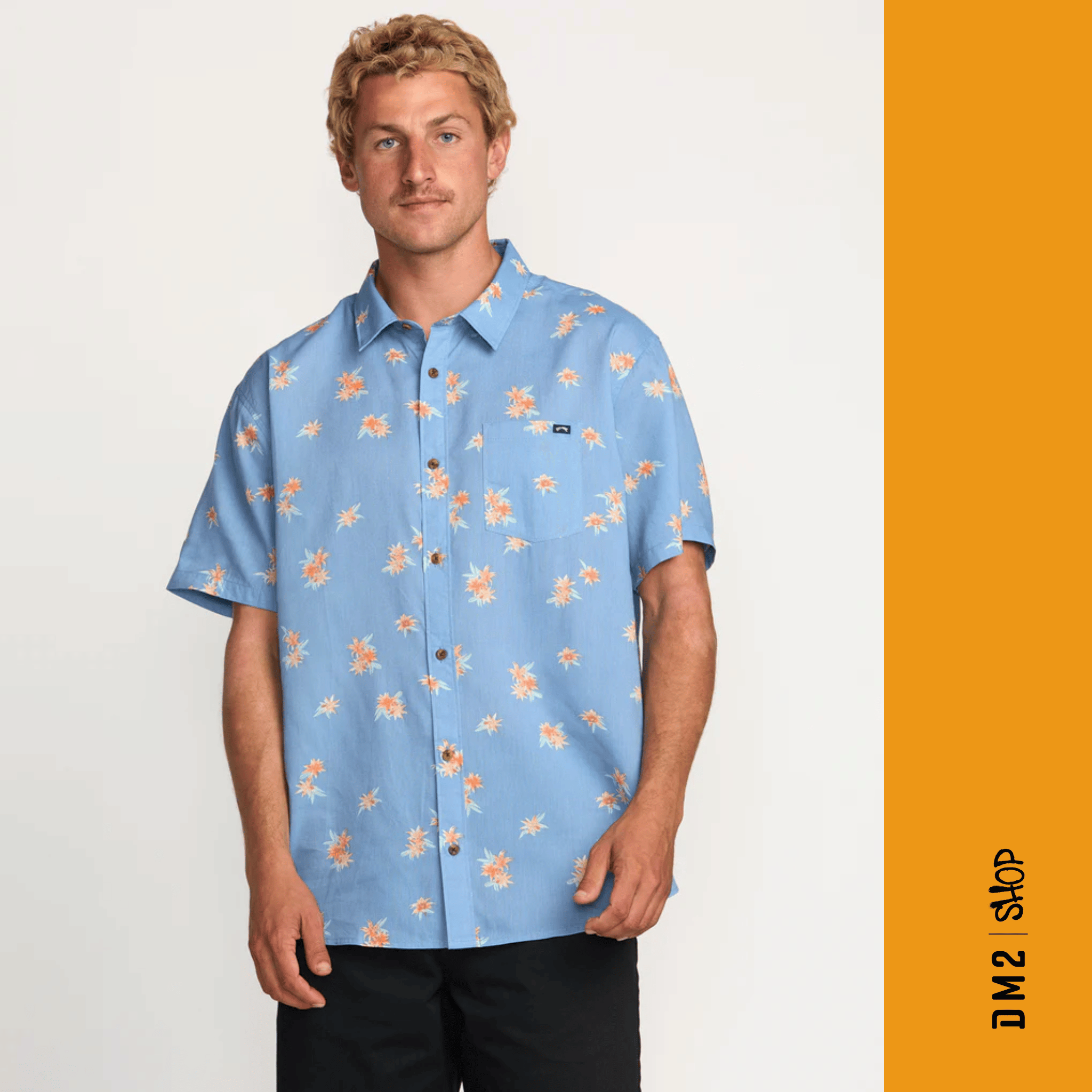CHEMISE HOMME SUNDAYS MINI BLUE, BILLABONG - DM2 SHOP