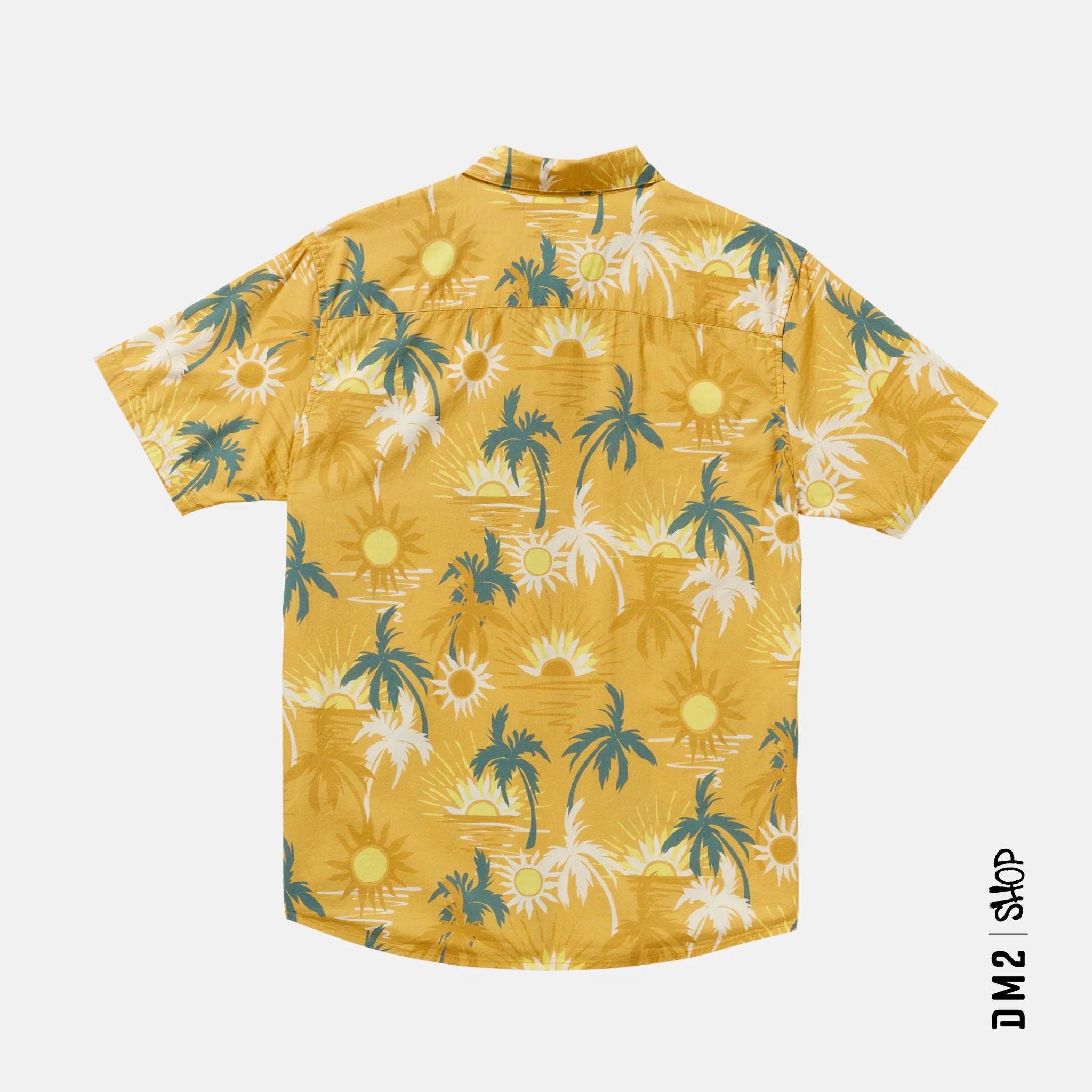CHEMISE HOMME SUNSET JAUNE, RVCA - DM2 SHOP