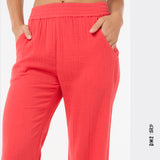 PANTALON FEMME SURF BEACH RED, RIP CURL - DM2 SHOP