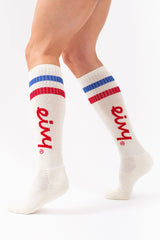CHAUSSETTES SKI - SNOW CHEERLEADER OFFWHITE EIVY - DM2 SHOP