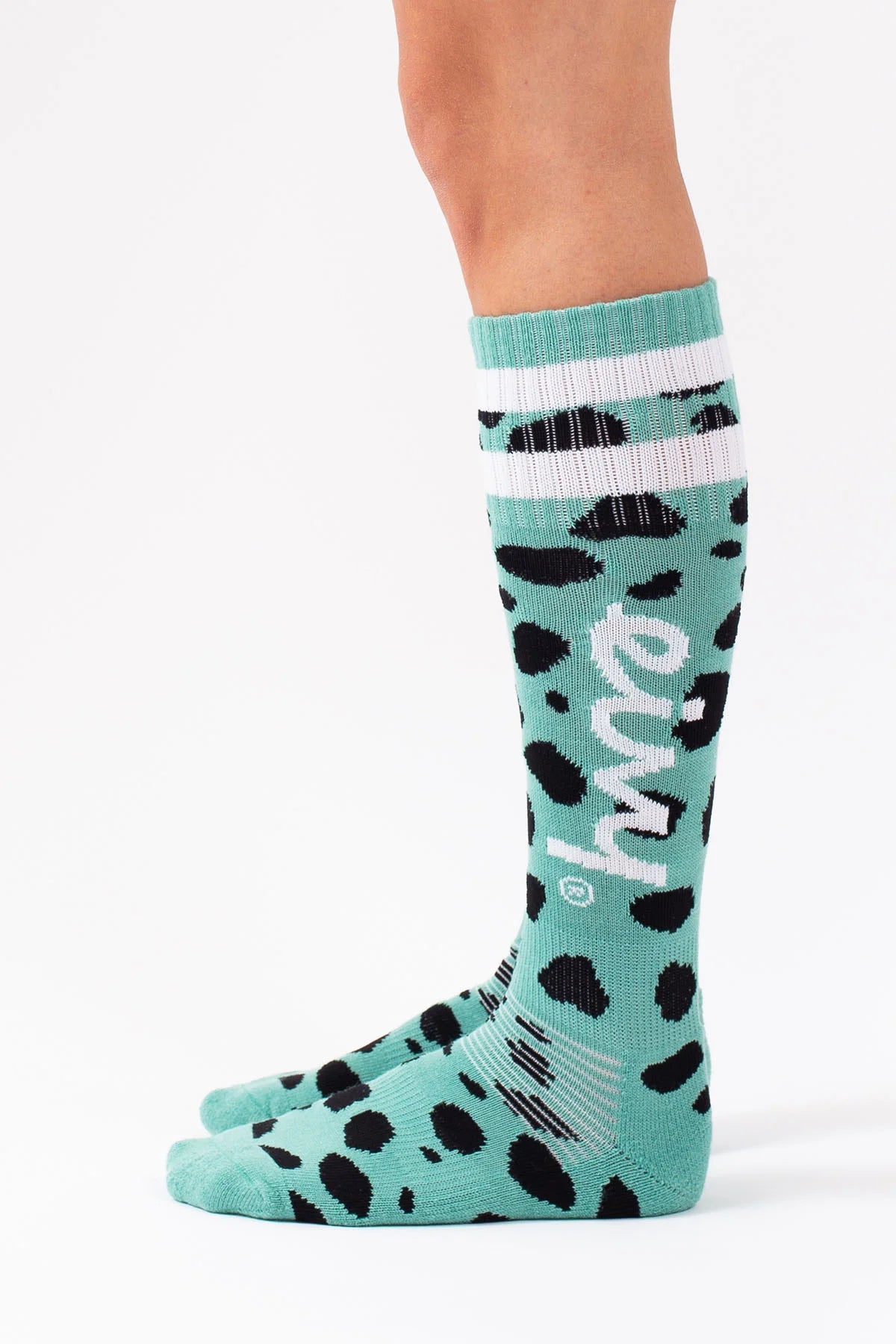 CHAUSSETTES SKI - SNOW CHEERLEADER TURQUOISE EIVY - DM2 SHOP