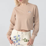 CHANDAIL CROP LORD NERMAL ALMOND - DM2 SHOP