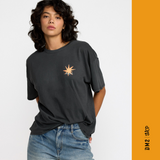 T-SHIRT FEMME BAGGIE II NOIR