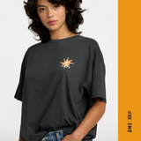 T-SHIRT FEMME BAGGIE II NOIR