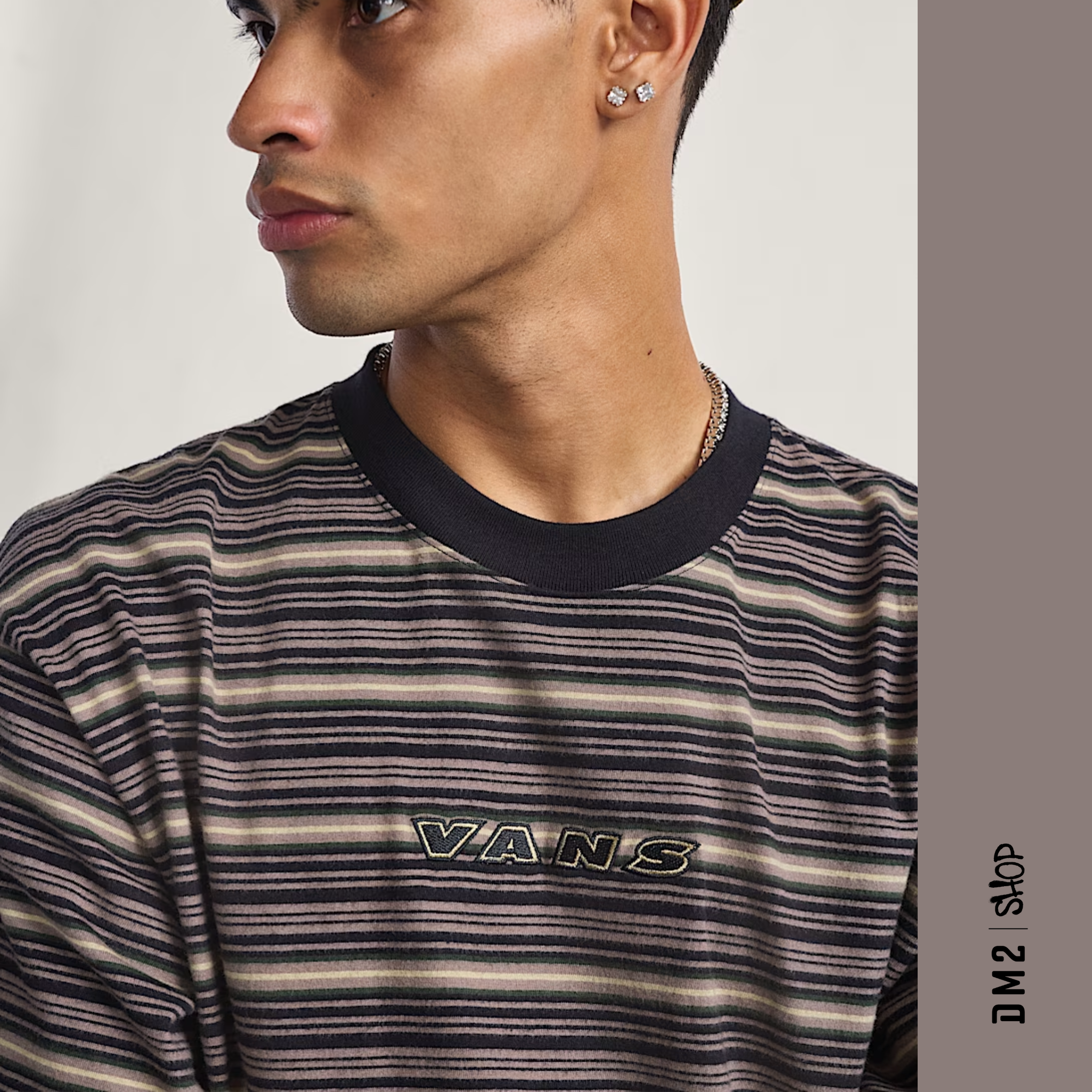 T-SHIRT VANS CAMERON WALNUT HOMME