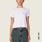 T-SHIRT FEMME SPEED KAIA BLANC