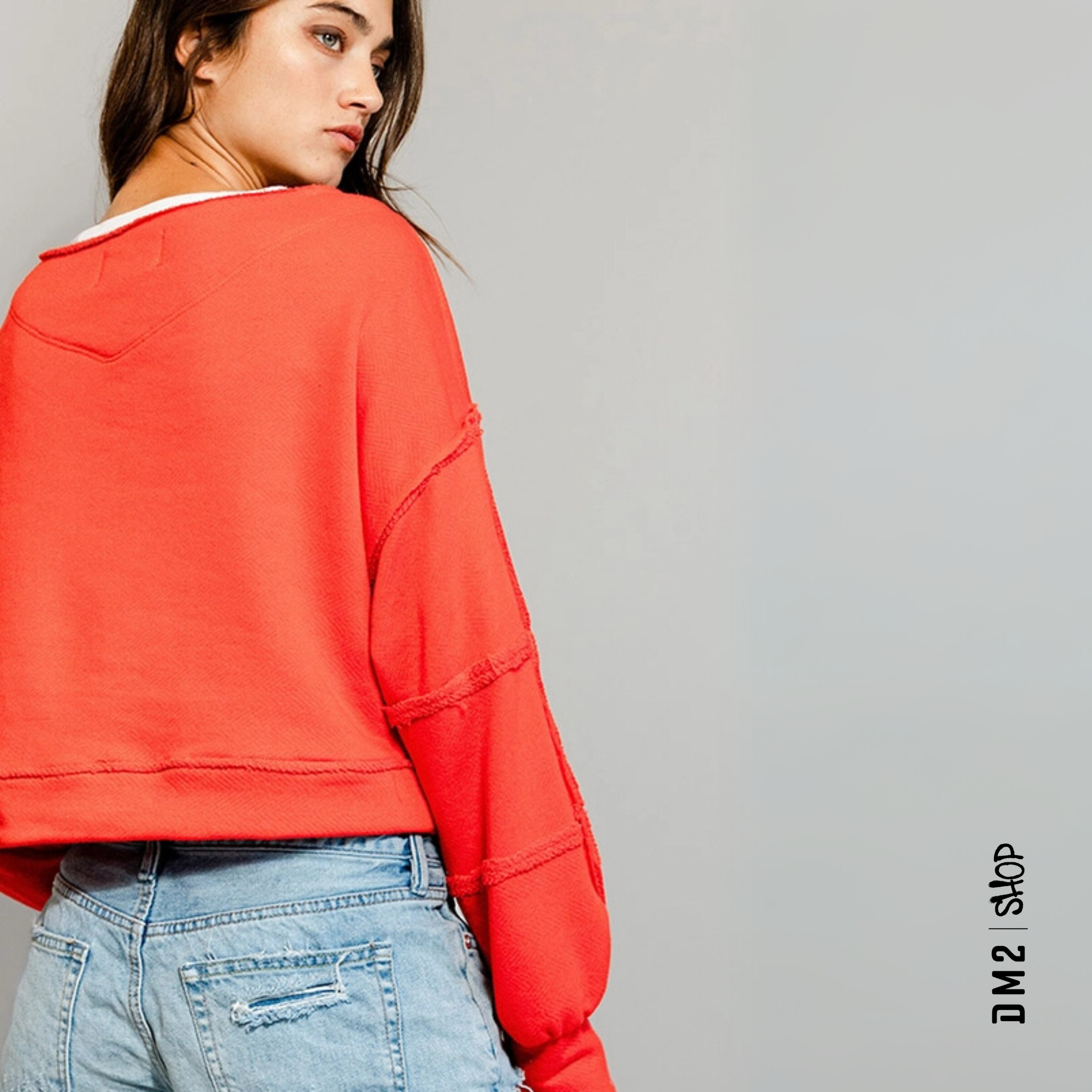 SWEATSHIRT RAW FEMME - DM2 SHOP