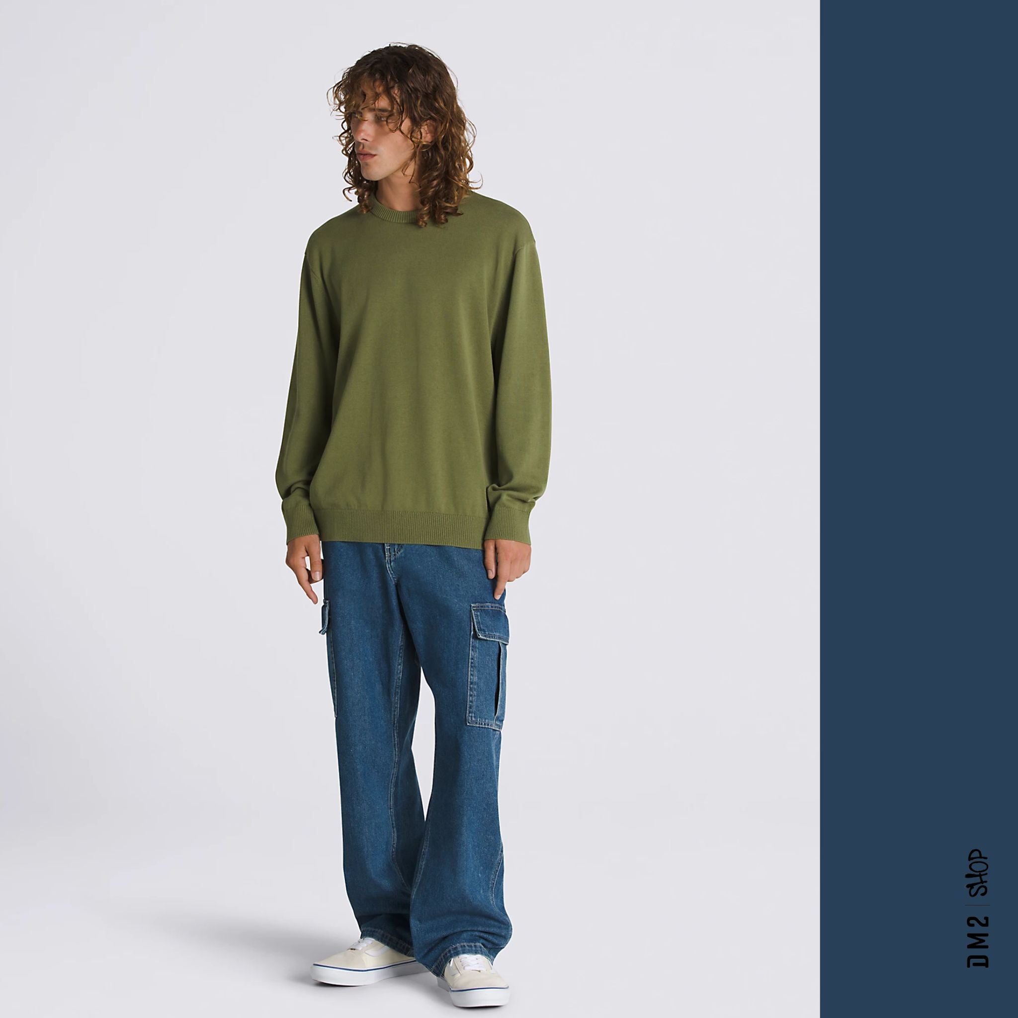 TRICOT HOMME VANS TACUBA VERT - DM2 SHOP