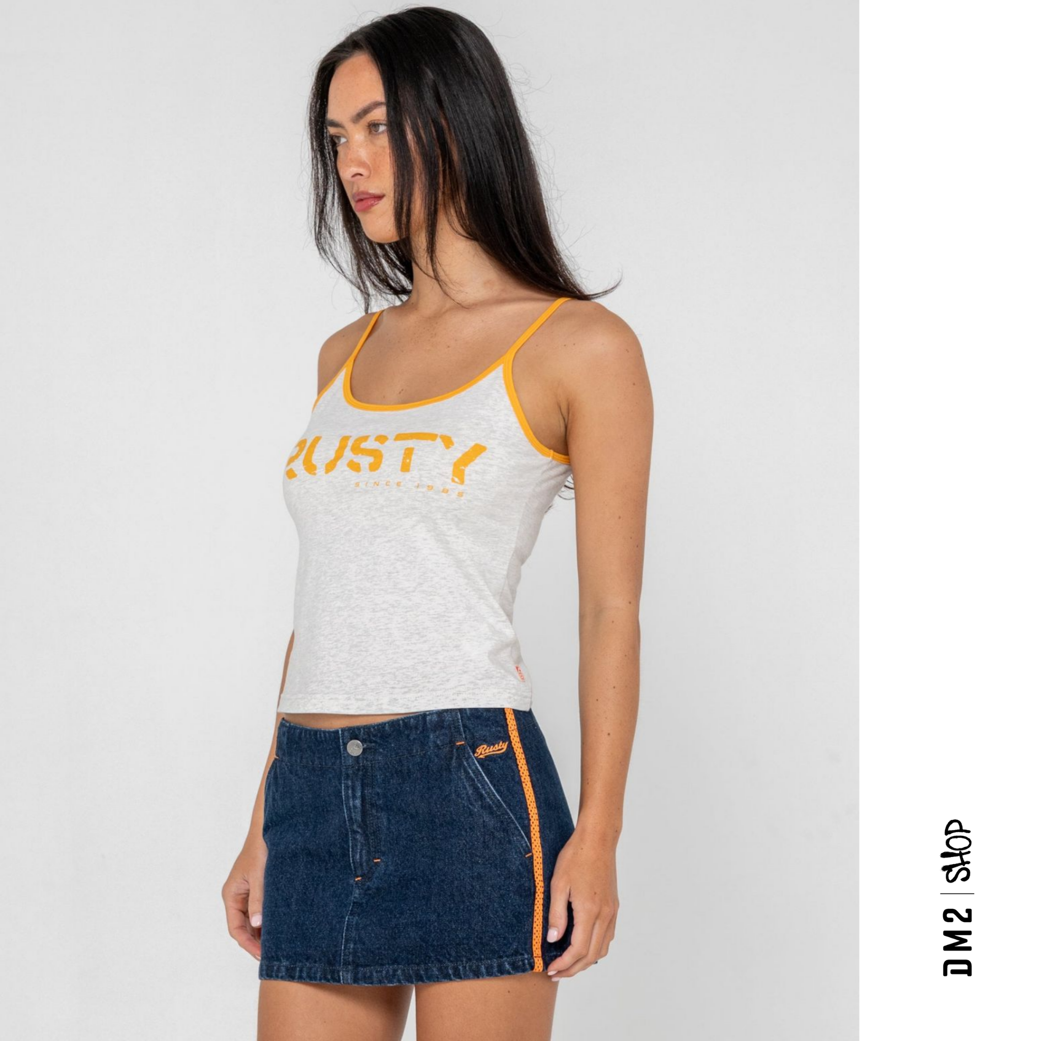 CAMISOLE FEMME - TANK GIRL CONTRAST