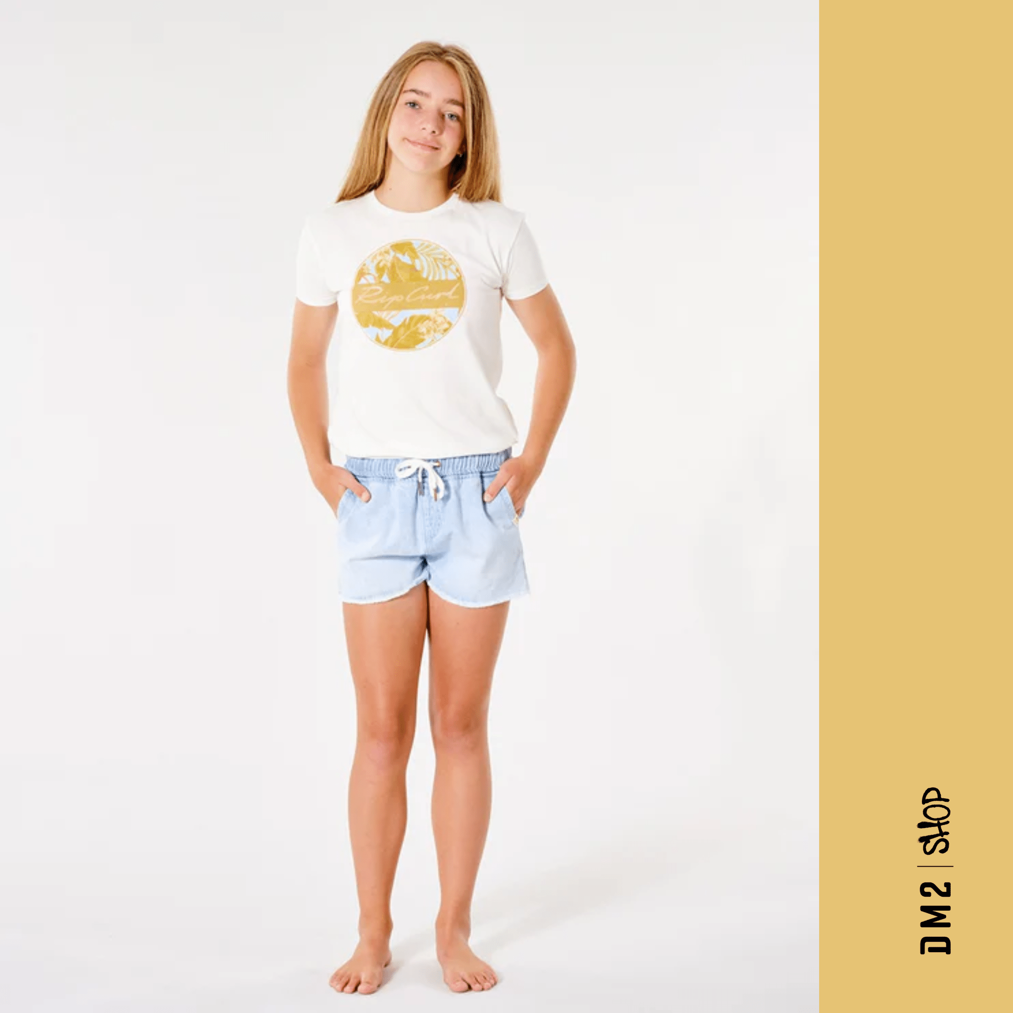 SHORT FILLE TARA DENIM, RIP CURL - DM2 SHOP