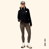 TECHLIGHT ZIP HOOD - POLAR FEMME - NOIR