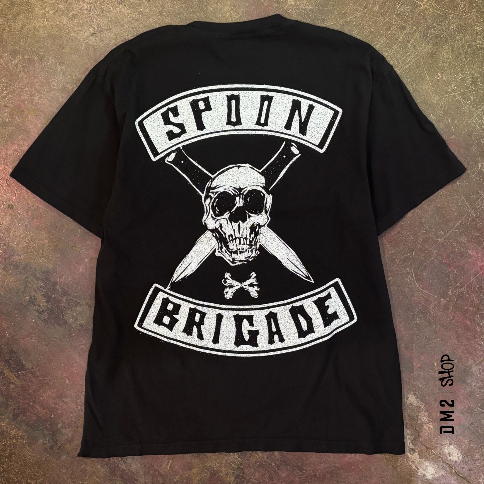 T - SHIRT UNISEXE SPOON BRIGADE, TEASPOON - DM2 SHOP