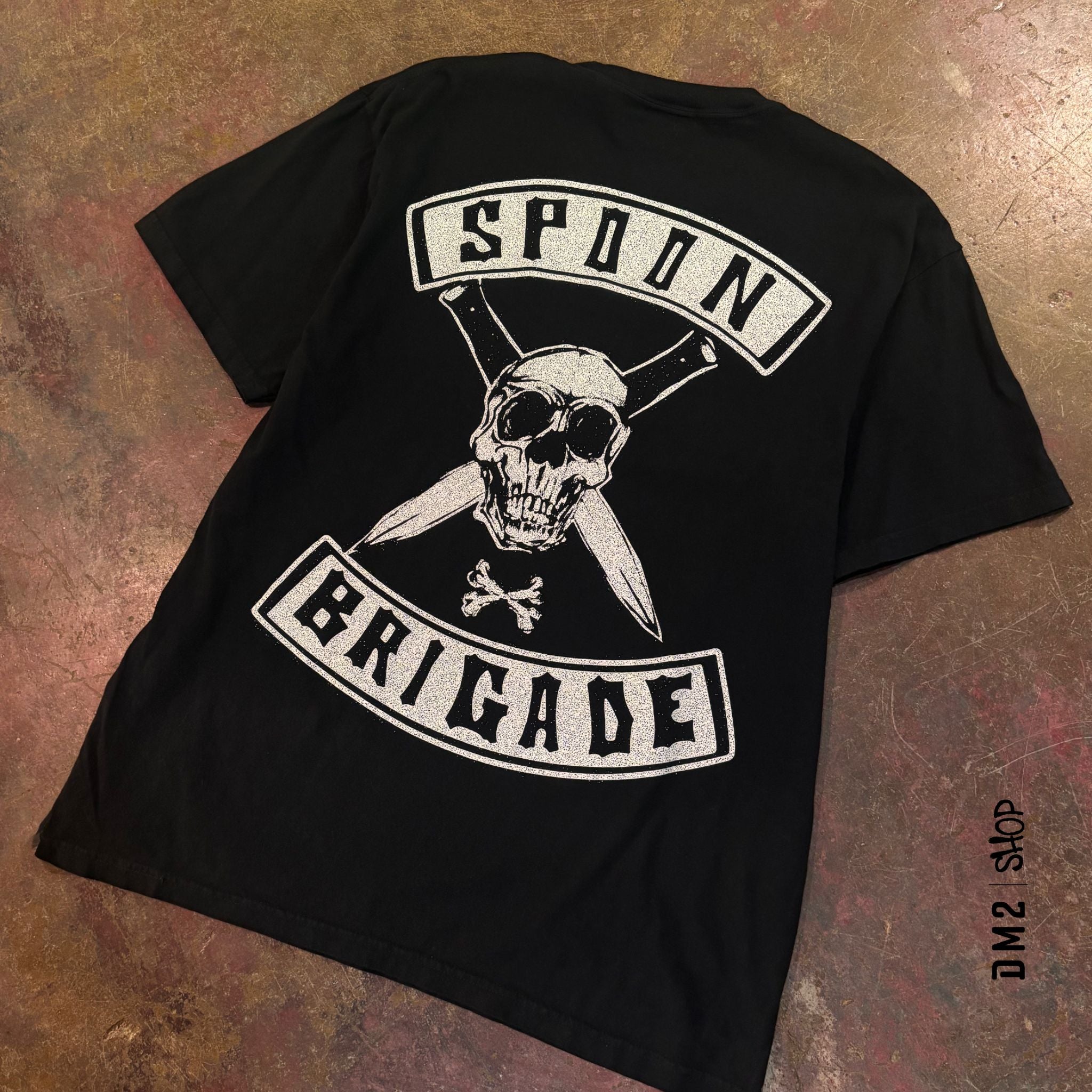 T - SHIRT UNISEXE SPOON BRIGADE, TEASPOON - DM2 SHOP