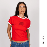 T - SHIRT RUSTY FEMME THAT 85 BABY RED - DM2 SHOP