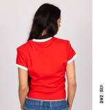 T - SHIRT RUSTY FEMME THAT 85 BABY RED - DM2 SHOP