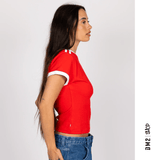 T - SHIRT RUSTY FEMME THAT 85 BABY RED - DM2 SHOP