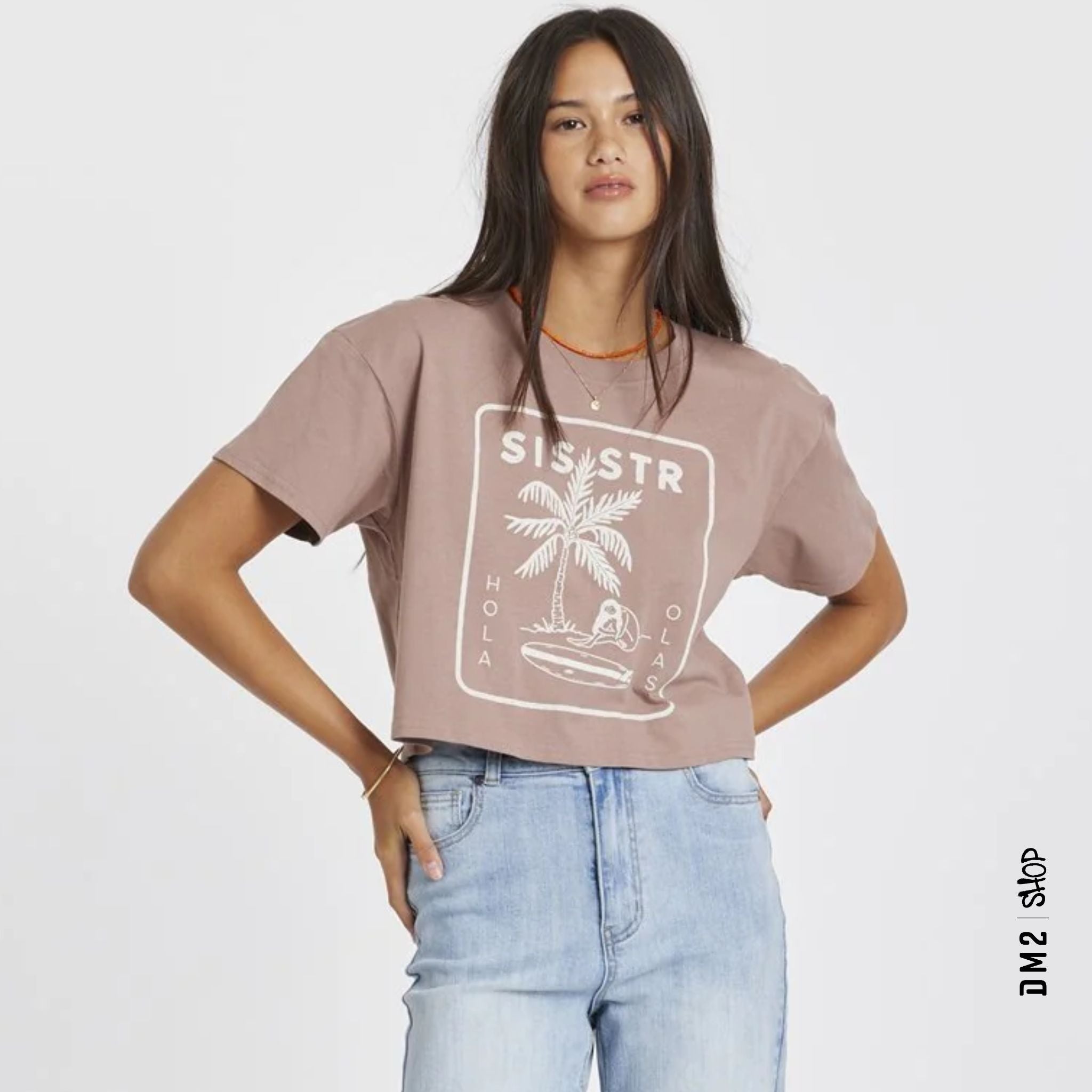 T - SHIRT CROP FEMME THE CRUISER, SISSTR ( 3 couleurs ) - DM2 SHOP