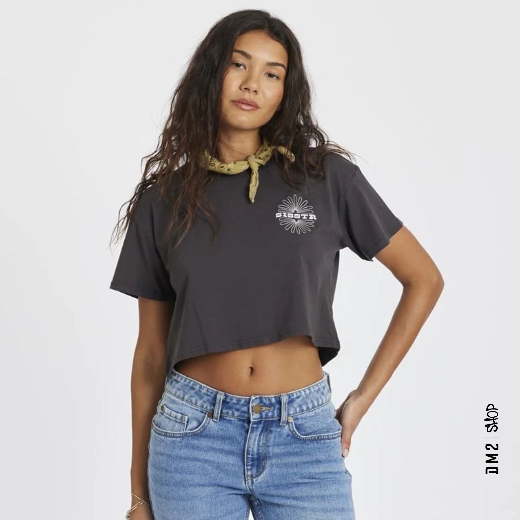 T - SHIRT CROP FEMME THE CRUISER, SISSTR ( 3 couleurs ) - DM2 SHOP