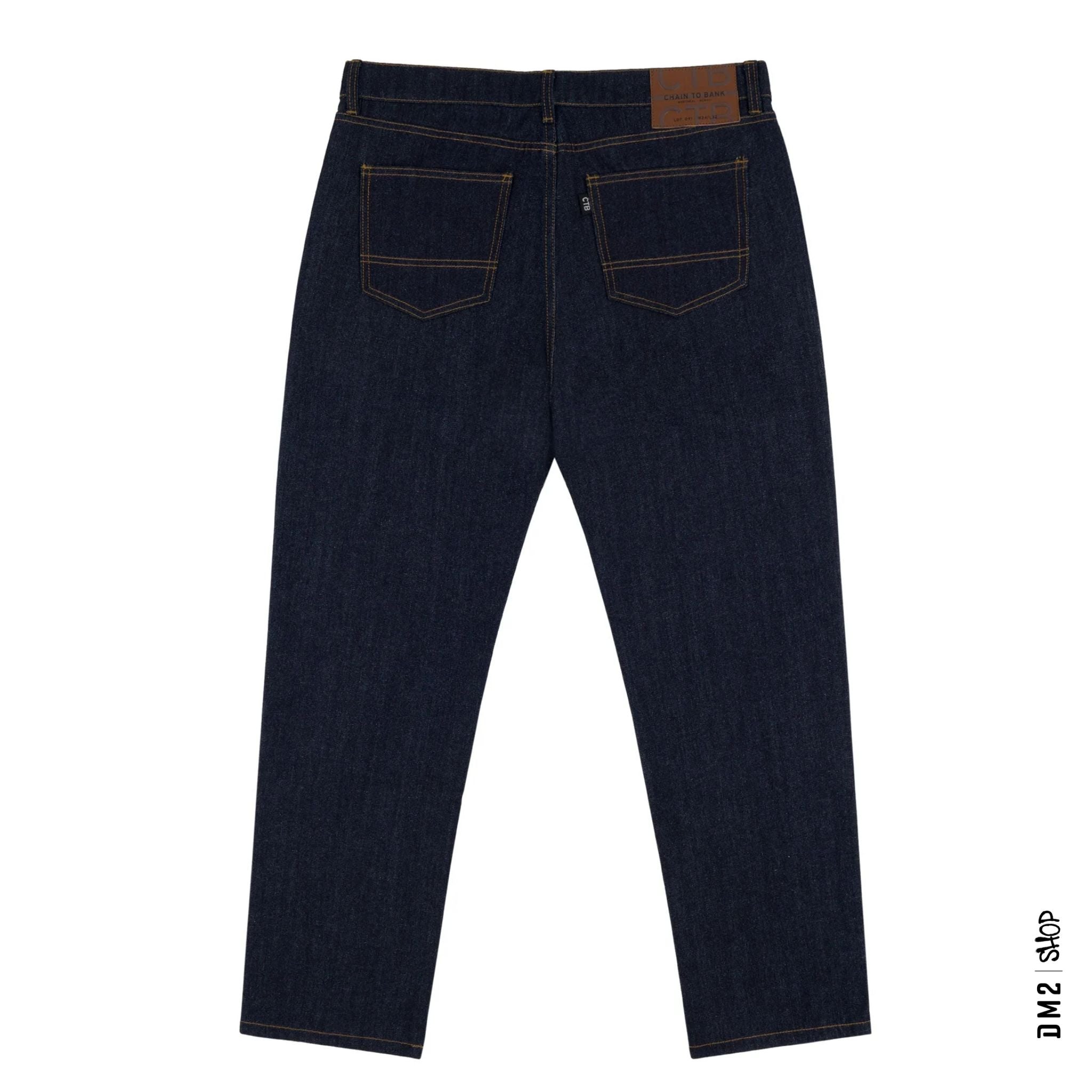 JEANS DROIT THOUSANDS STD CHAIN TO BANK INDIGO - DM2 SHOP