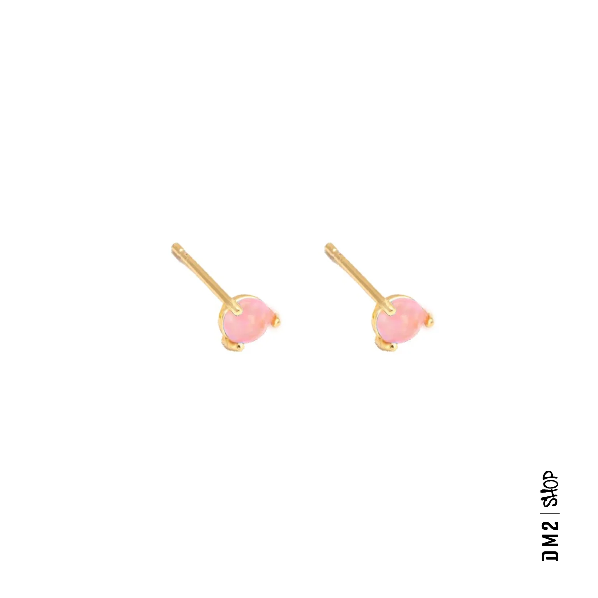 BOUCLES D'OREILLES - TIGES OPALES - PLUSIEURS COULEURS