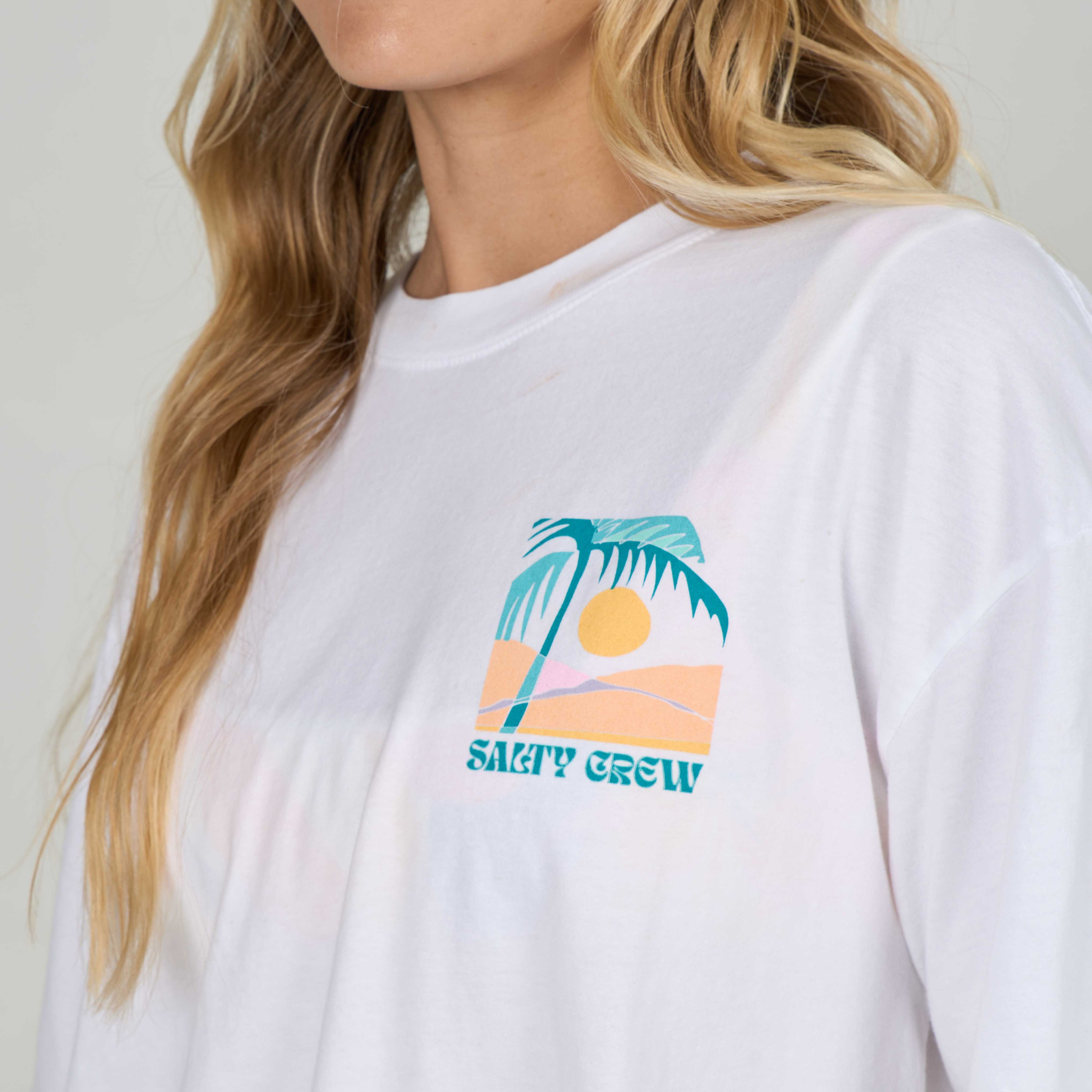 SALTY CREW - T-SHIRT FEMME - TRAVEL FAR SKIMMER