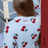 TRICOT EVELYN CERISE FEMME