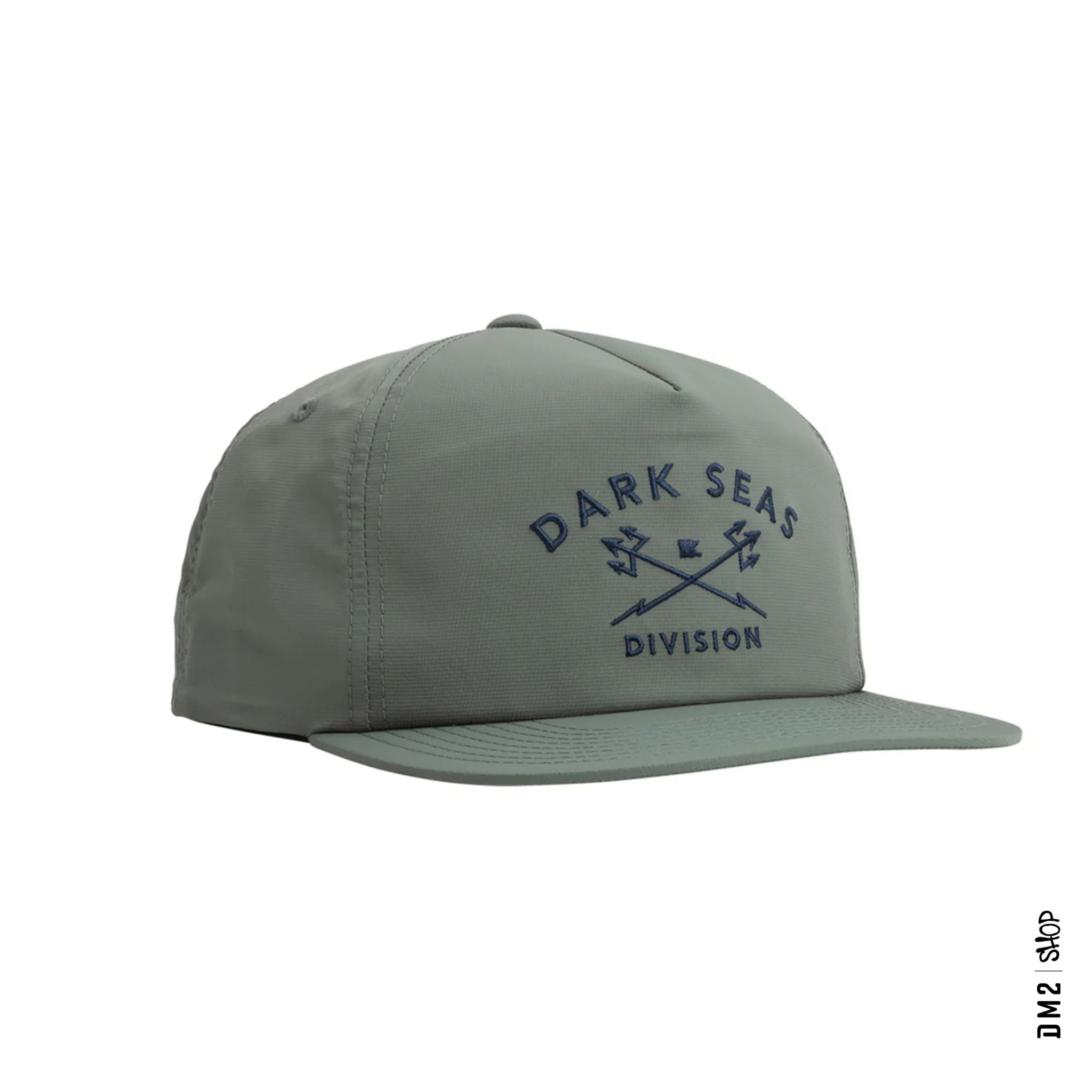 CASQUETTE DARK SEAS TRIDENT NYLON VERT - DM2 SHOP