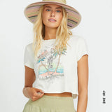 T - SHIRT CROP FEMME TROPIC BREAK, BILLABONG - DM2 SHOP