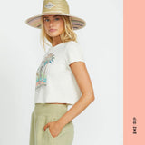 T - SHIRT CROP FEMME TROPIC BREAK, BILLABONG - DM2 SHOP