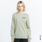 CREWNECK FEMME TRULY STOKED SAGE, VOLCOM - DM2 SHOP