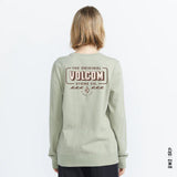 CREWNECK FEMME TRULY STOKED SAGE, VOLCOM - DM2 SHOP