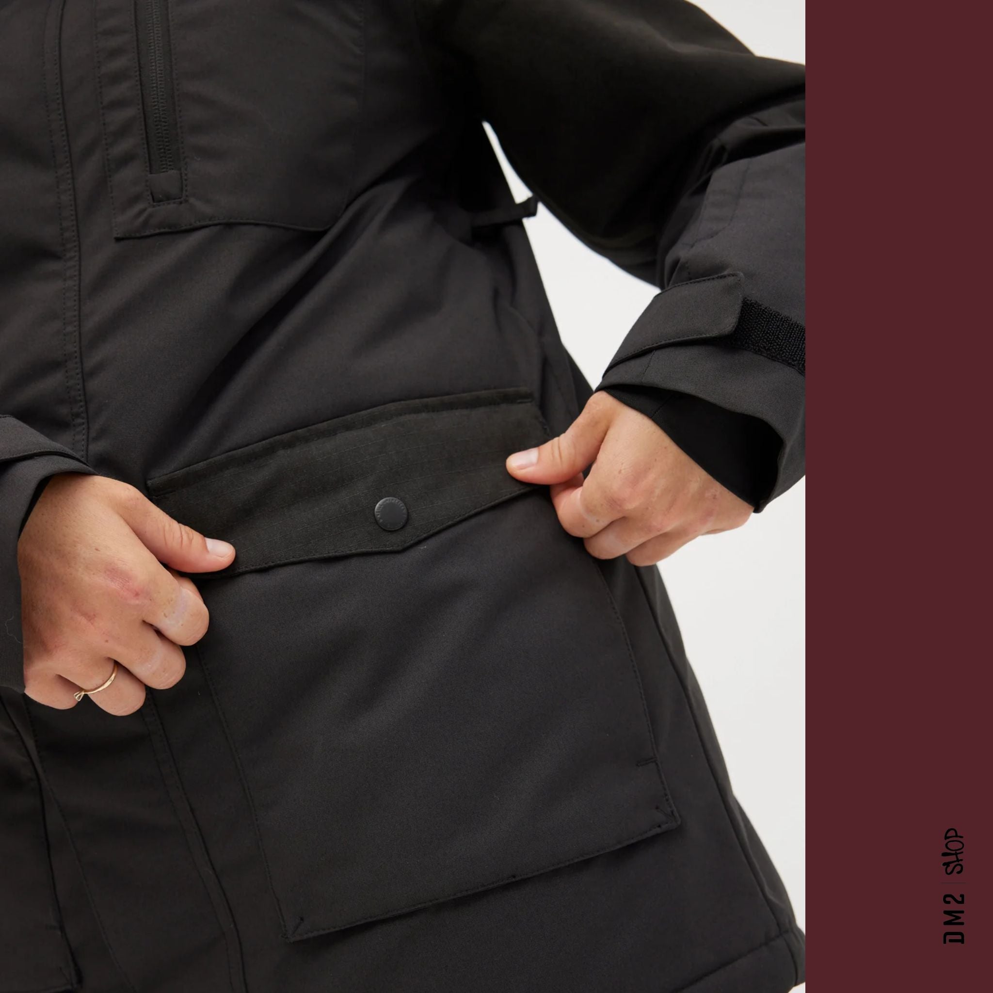 MANTEAU ISOLÉ FEMME O'NEILL UTILITY NOIR - DM2 SHOP